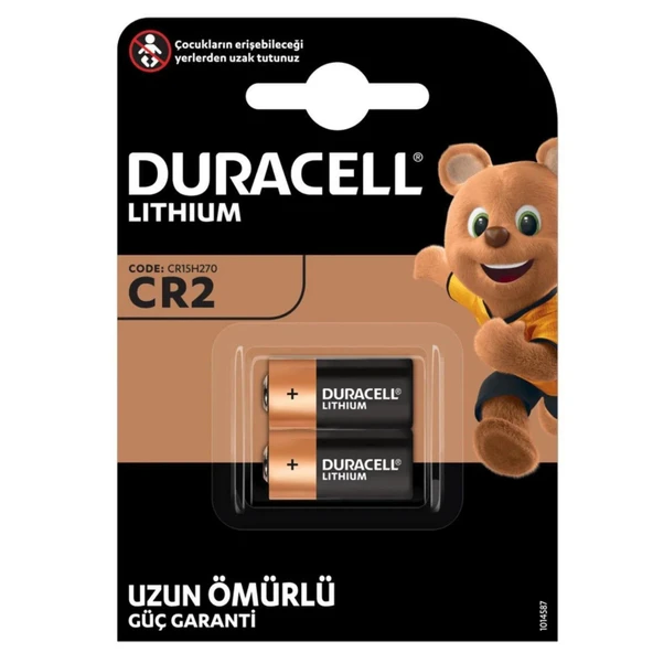 DURACELL CR2 PIL 2 LI ürün görseli 1