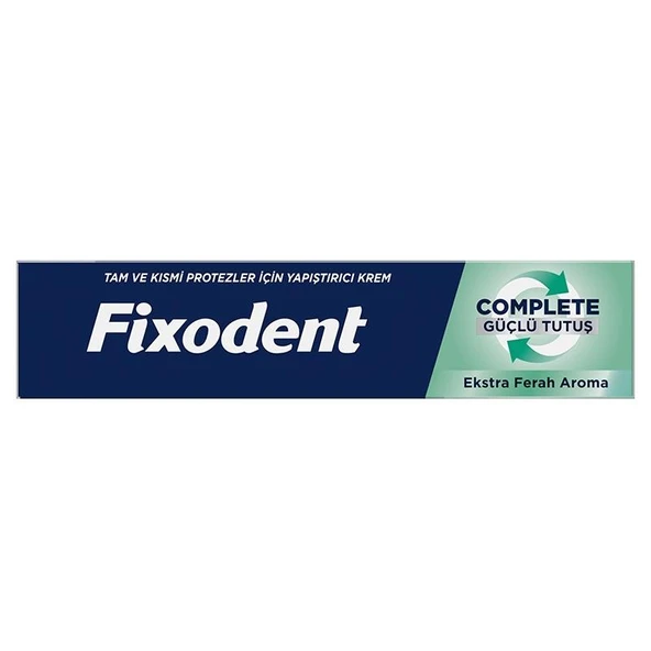 Fixodent Diş Protez Yapıştırıcı Krem Complete Ekstra Ferah 47 gr ürün görseli 1