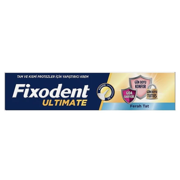 Fixodent Ultimate Ferah Tat 40 gr ürün görseli 1
