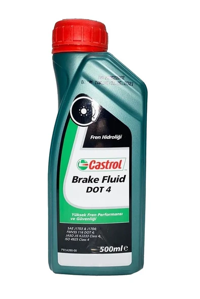 Brake Fluid Dot 4 Fren Hidroliği 500 ml ürün görseli 1