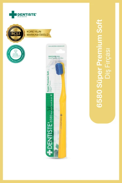 Dentiste 6580 Super Premium Soft Diş Fırçası & Sarı & ürün görseli 1