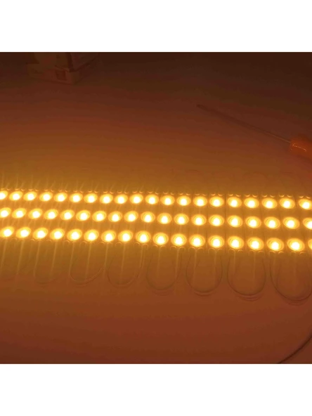 10 Adet 5 Watt AMBER Işık IP65 Modül Led, 10 Adet Magnetli, Çok Kaliteli AMBER Işık Modül Led ürün görseli 1