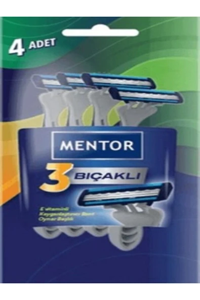 Üç Bıçak Tıraş Bıçağı 4'lü ürün görseli 1