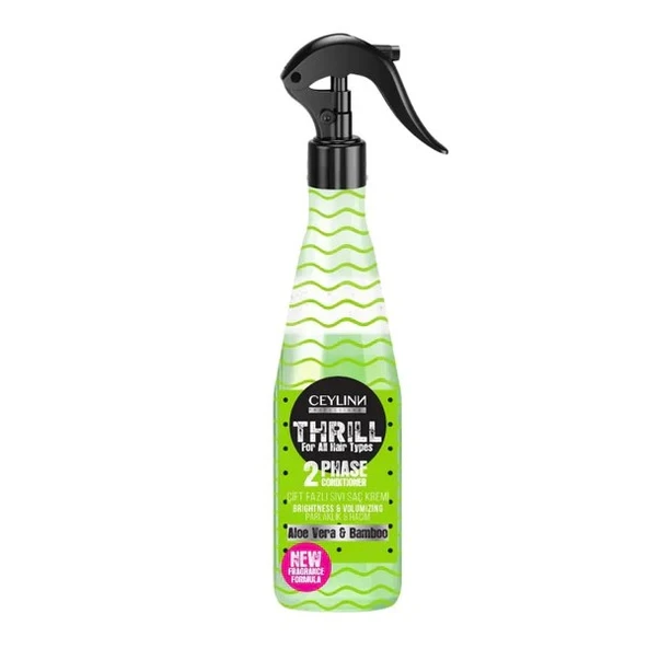 Ceylinn Thrill 2 Phase Aloe Vera and Bamboo Brightness and Volumizing 400 ml ürün görseli 1
