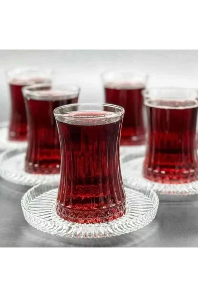 12 Parça Elysia Ithal Çay Takımı Seti ürün görseli 1