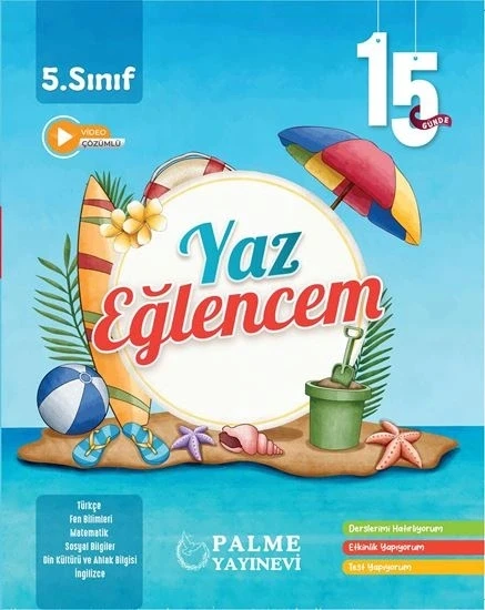 Palme 5.Sınıf 15 Günde Yaz Eğlencem Yeni ürün görseli 1