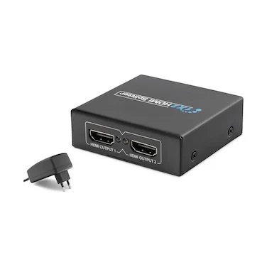 HADRON HDX1284 HDMI SPLITTER 1.4V 1080P 3D 1GİRİŞ 2ÇIKIŞ ürün görseli 1