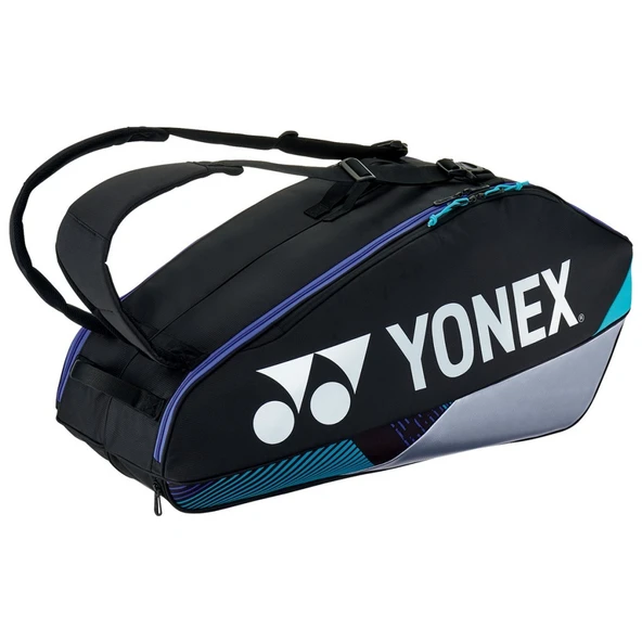 Yonex YY24 PRO 92426 RAKET ÇANTASI 6LI - SİYAH GÜMÜŞ ürün görseli 1