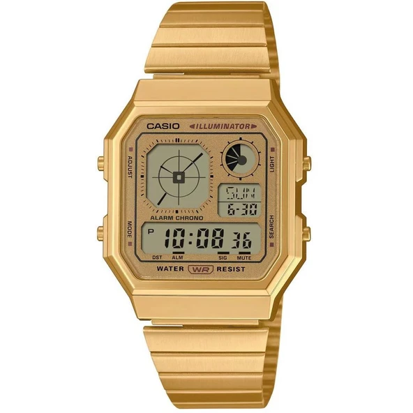 A130WEG-9ADF Casio Retro Dijital Unisex Kol Saati ürün görseli 1