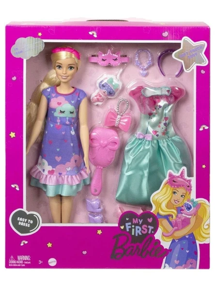 İlk Barbie Bebeğim - Delüks Bebek HMM66 ürün görseli 1