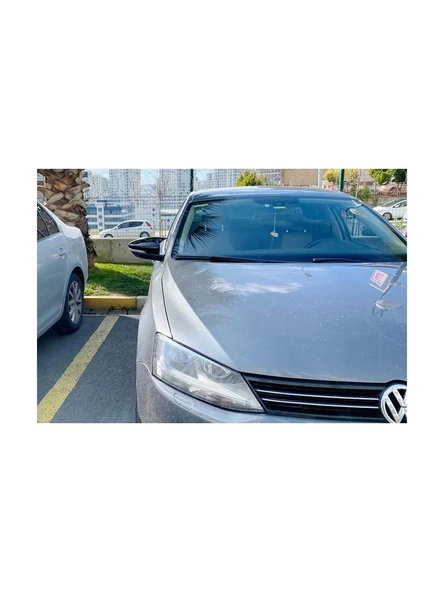 Vw Jetta 2011-2014 Batman Parlak Siyah Boyalı Ayna Kapağı ürün görseli 1