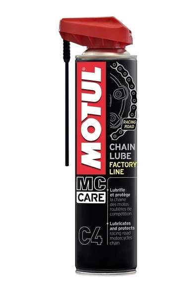 C4 Chain Lube Zincir Yağlama Spreyi 400 Ml. Made In France ürün görseli 1
