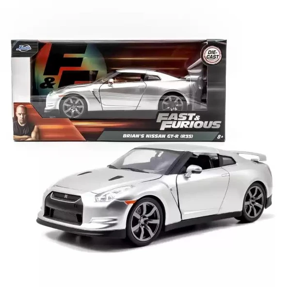 Jada Brian's Nissan GT-R (R35) 1/24 Model Araba ürün görseli 1