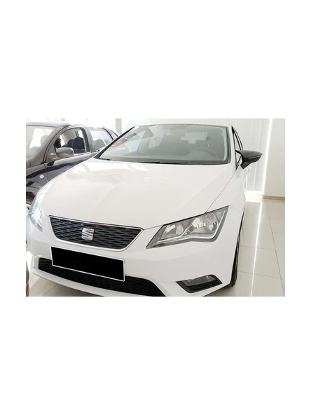 Seat Leon 2012-2017 Uyumlu Parlak Siyah Batman Ayna Kapağı ürün görseli 1