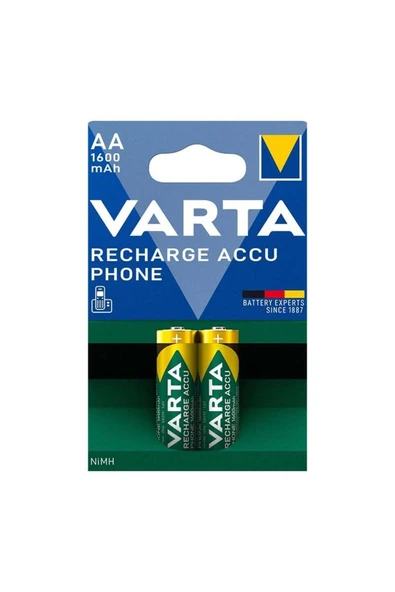 Varta Phone Power Accu Aa / Hr6 1600mah Bls 2 58399201402 ürün görseli 1