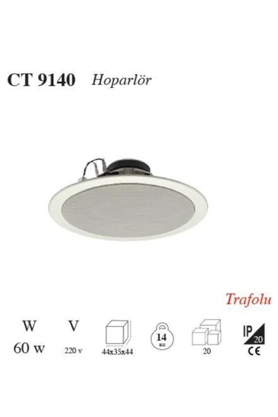Cata Ct-9140 Balastlı Hoparlör 18 Cm ürün görseli 1