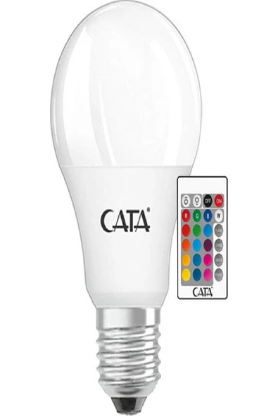 Cata Led Ampul Uzaktan Kumandalı Renk Değiştirebilen Rgb 9w E27 Duylu Ct-4058 ürün görseli 1