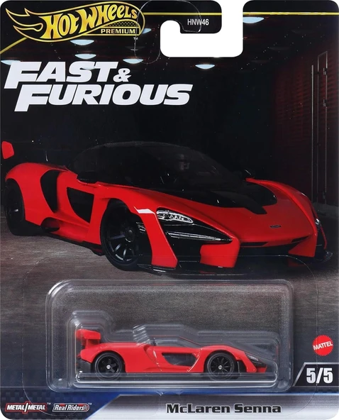 Hot Wheels Fast And Furious Mclaren Senna 5/5 ürün görseli 1