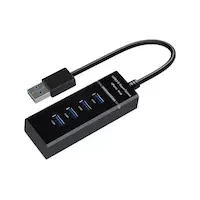 UGREEN USB 3.0 4-PORT HUB 0.25MT SİYAH 10915 ürün görseli 1