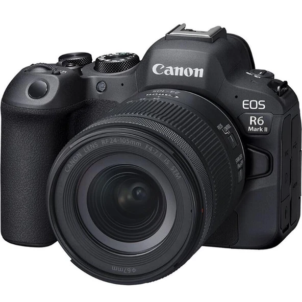 Canon EOS R6 Mark II 24-105mm f/4-7.1 IS STM Kit Aynasız Fotoğraf Makinesi ürün görseli 1
