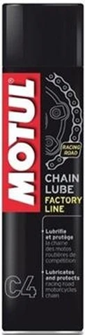 Motul C4 Racing Motosiklet Zincir Yağlama Spreyi 3 x 400 ML ürün görseli 1
