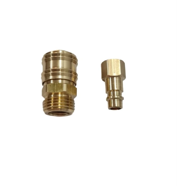 Kompresör Stoper Hava Jakı – Hortum Gövdeli (1/4" Dişi – 1/2" Erkek) ürün görseli 1