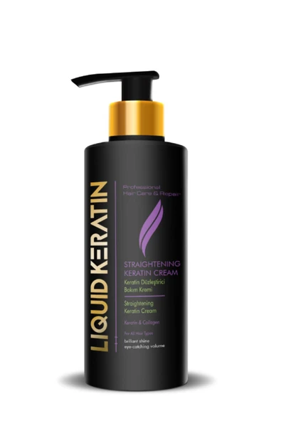 Saç Keratin Bakım Kremi - Kuru, Sert, Yıpranmış Kabaran Saçlar Için Pürüzsüz Yumuşak Nemli (125ML) ürün görseli 1