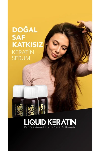 Saf Keratin Serum Seti (3x20ml) - Resim 2