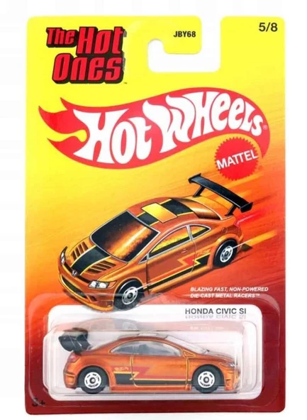 Hot Wheels The Hot Ones Die Cast Tekli Arabalar JBY68 -  HONDA CIVIC SI JBY73 ürün görseli 1
