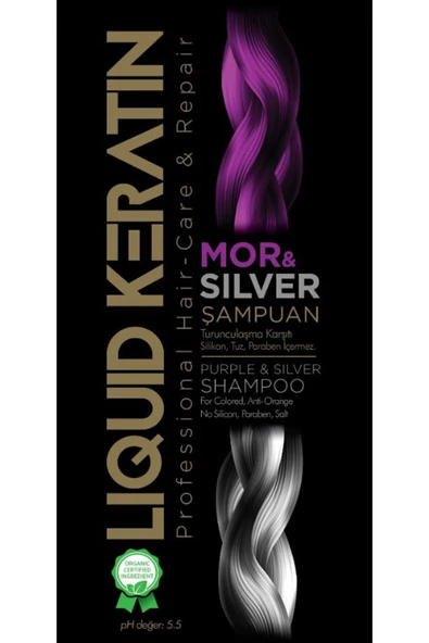 Keratinli Mor & Silver Şampuan - Resim 3