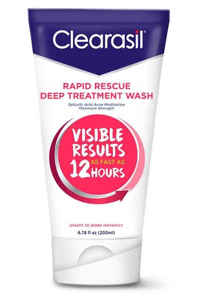 Clearasil Rapid Rescue Akne Karşıtı Yüz Temizleme Jeli 200ML ürün görseli 1