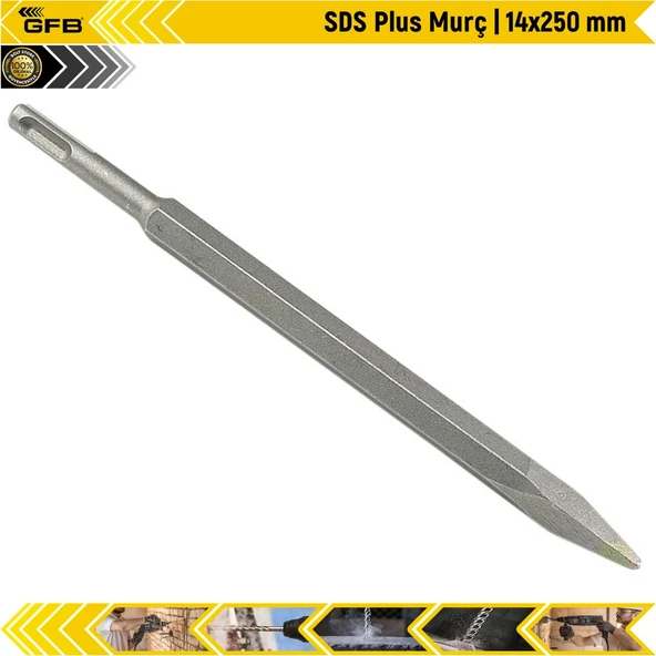 Gfb Sds Plus Murç | 14X250 Mm ürün görseli 1