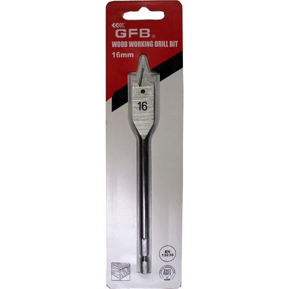Gfb Yaprak Matkap Ucu 16 Mm (Hex Saplı) ürün görseli 1