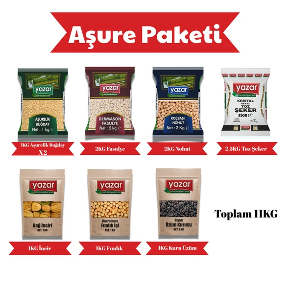 Yazar Karma Aşure Paketi 11 Kg ürün görseli 1