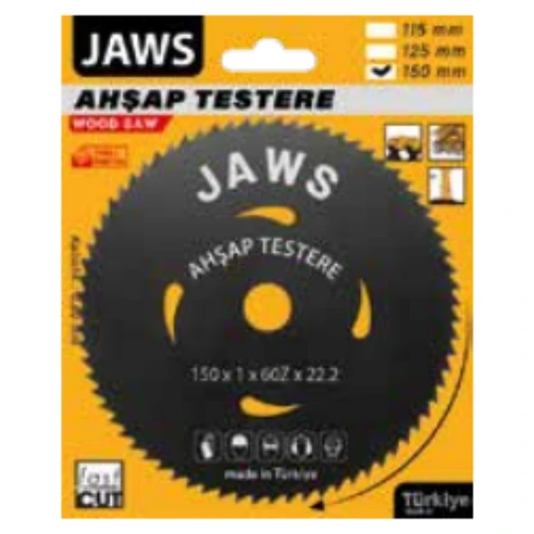 Eltos -Jaws Ahşağ Testere 150 Mm - Resim 2