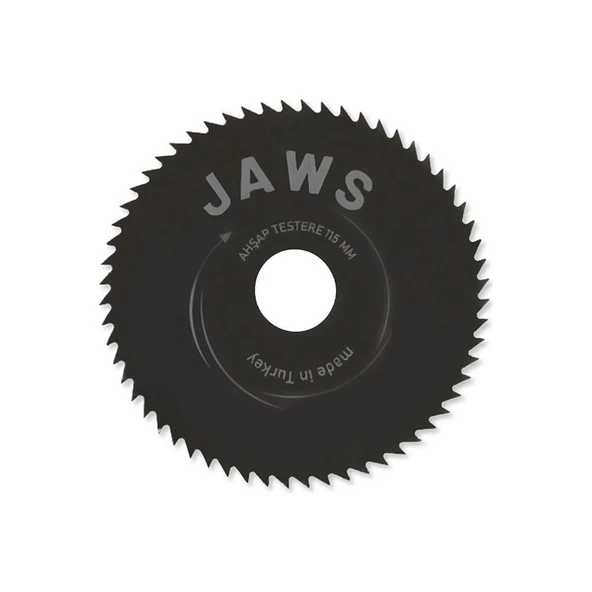 Jaws Ahşap Testere Ağaç Kesme Diski 115 Mm 60 Diş ürün görseli 1