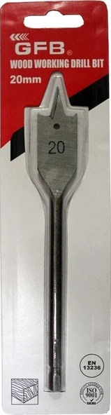 Gfb Yaprak Matkap Ucu 20 Mm (Hex Saplı) ürün görseli 1
