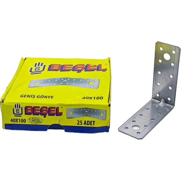 Beşel 40 Serisi 40X100 Mm Geniş Masa Gönye 25 Adet ürün görseli 1