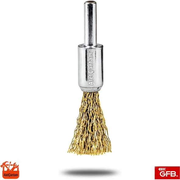 Gfb Matkap Tel Fırça Pimli Kalem Fırça 12Mm ürün görseli 1