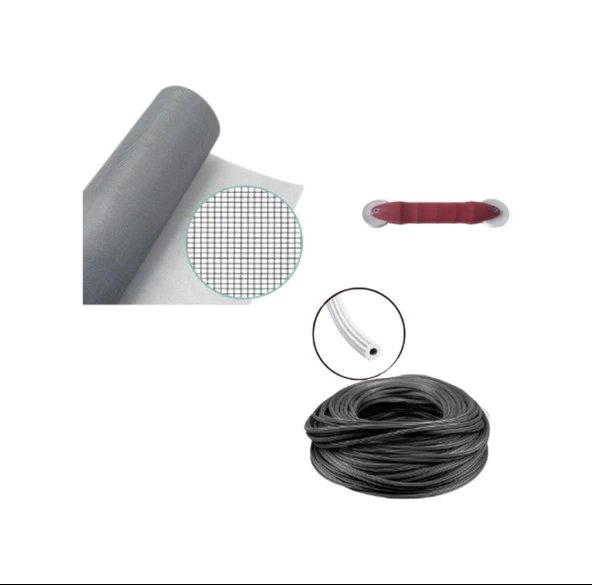 Netpen 3'Lü Sineklik Seti 400X120 Cm Tül, 16 Mt. Siyah Conta, Fitil Çekme Aparatı 400X120 Cm ürün görseli 1