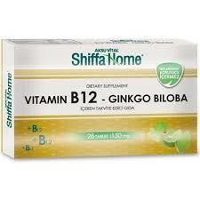 Shiffa Home Vitamin B12-Ginkgo Biloba 150 mg 28 Tablet ürün görseli 1