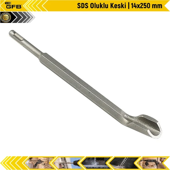 Gfb Sds Oluklu Keski | 14X250 Mm ürün görseli 1