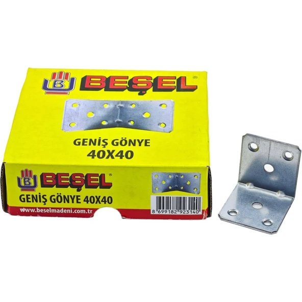 Beşel 40 Serisi 40X40 Mm Geniş Masa Gönye 50 Adet ürün görseli 1