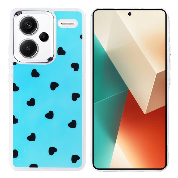 Gpack Xiaomi Redmi Note 13 Pro Plus 5G uyumlu Kılıf Köşeler Airbagli Figürlü Hadra Kapak ürün görseli 1