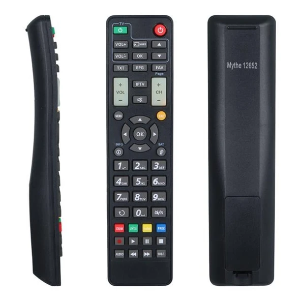 Sunplus Astra-Space IP Tv Tuşlu Uydu Kumandası ürün görseli 1