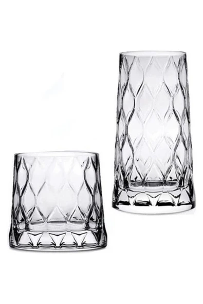 Paşabahçe Leafy 8 Li Bardak Seti 420194-420855 - Resim 2