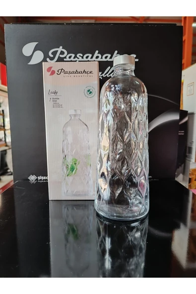 Paşabahçe 80405 Leafy Su Şişesi Kapaklı 1035 Cc ürün görseli 1