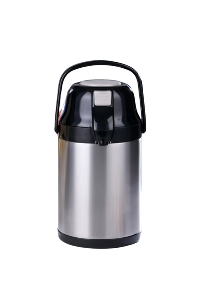 Elista 2007 Pompalı 2,5 Litre İçi Dışı Çelik Termos ürün görseli 1