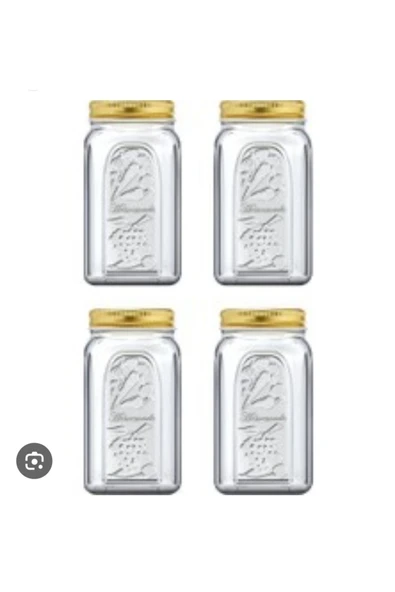 Paşabahçe Homemade Kavanoz 80385 - 1000 ml 4 adet ürün görseli 1