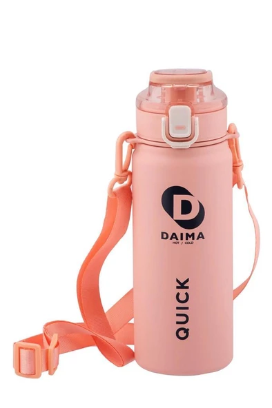 DAİMA QUİCK TERMOS PEMBE 650 ML ürün görseli 1